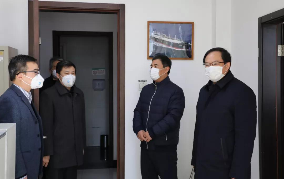 楊金成到長城電子、綜合院檢查指導(dǎo)疫情防控和復(fù)工復(fù)產(chǎn)工作